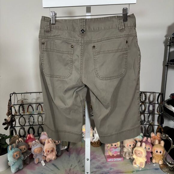 Prana Taupe Casual Shorts modest gorpcore women’s size 4 gardening casual - Picture 4 of 6